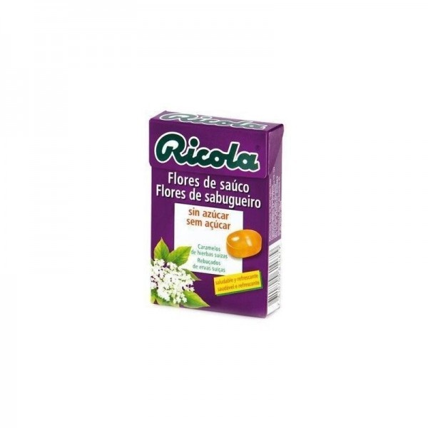 DIAFARM RICOLA CARAMELOS FLORES DE SAUCO 50 G