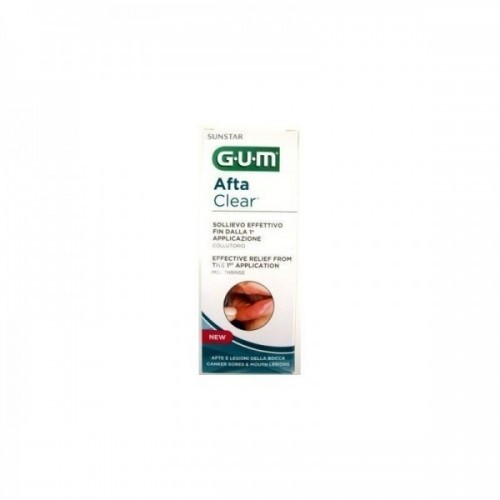 GUM AFTACLEAR COLUTORIO 120 ML