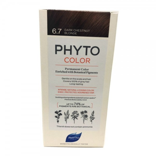 PHYTO COLOR TINTE VEGETAL Nº6.7