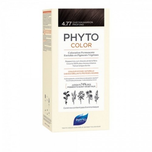 PHYTO COLOR TINTE VEGETAL Nº4.77
