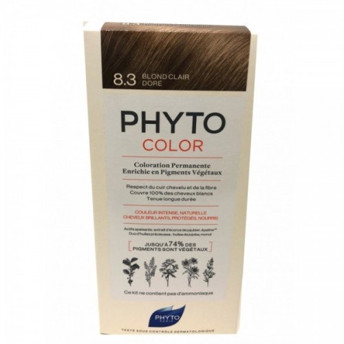 PHYTO COLOR TINTE VEGETAL Nº8.3