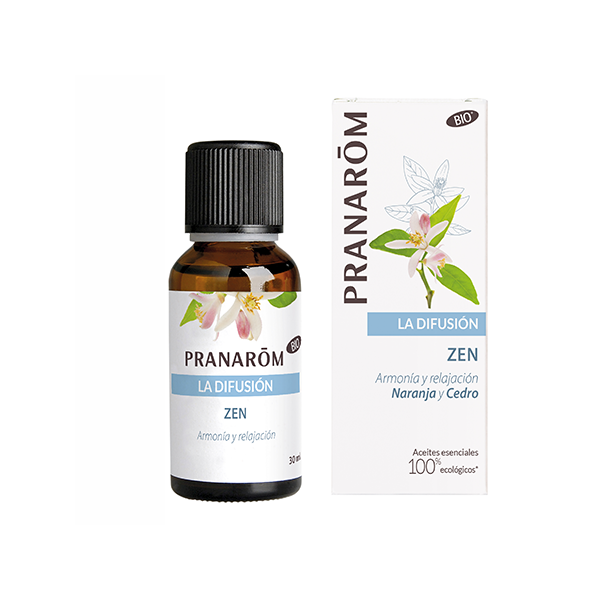 PRANAROM DIFUSOR ZEN BIO (NARANJA Y CEDRO) 30ML