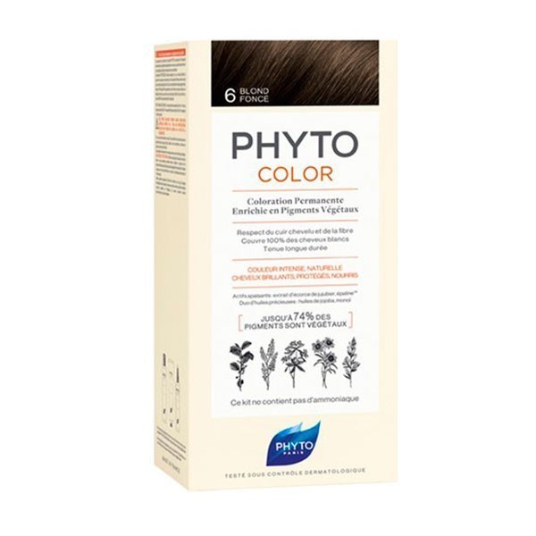 PHYTO COLOR TINTE VEGETAL Nº6