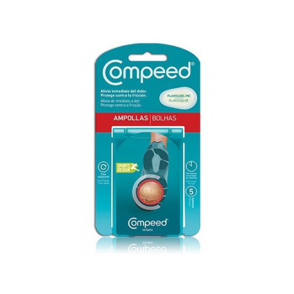 COMPEED AMPOLLAS EN LAS PLANTAS DE LOS PIES 5 U