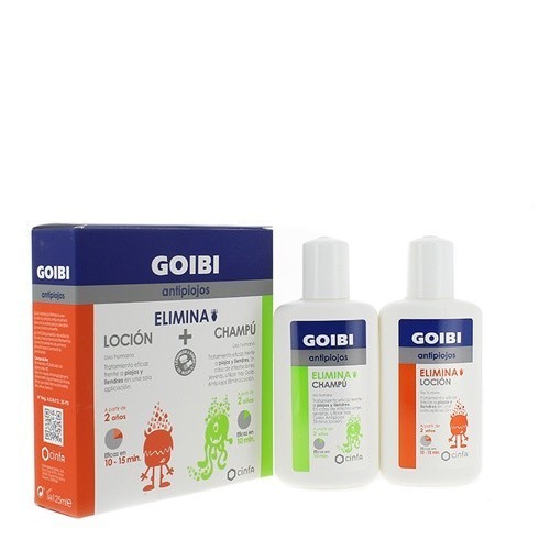 GOIBI ANTIPIOJOS ELIMINA CHAMPU + LOCION USO HUM