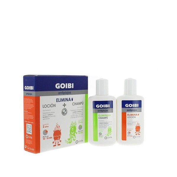 GOIBI ANTIPIOJOS ELIMINA CHAMPU + LOCION USO HUM