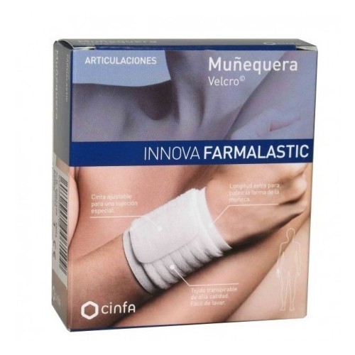 FARMALASTIC MUÑEQUERA INNOVA VELCRO BEIGE T - GD