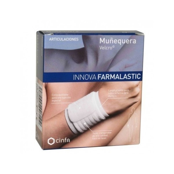 FARMALASTIC MUÑEQUERA INNOVA VELCRO BEIGE T - GD