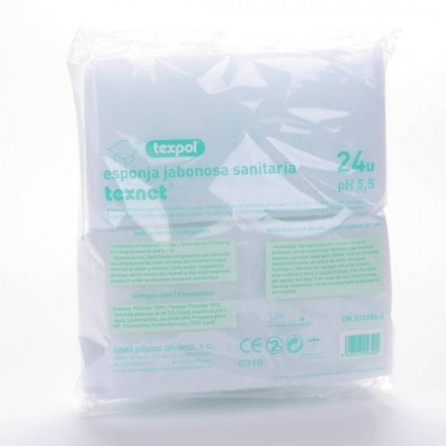 TEXPOL ESPONJAS CON JABON  24 U