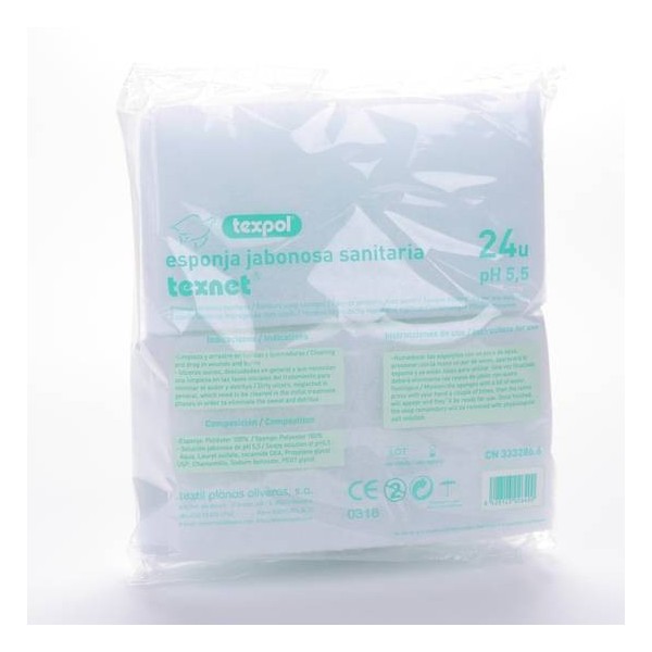 TEXPOL ESPONJAS CON JABON  24 U