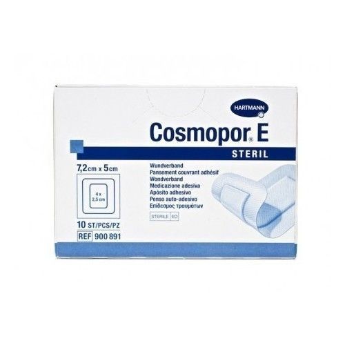 HARTMANN COSMOPOR APOSITO ESTERIL 7,2X5CM 10U