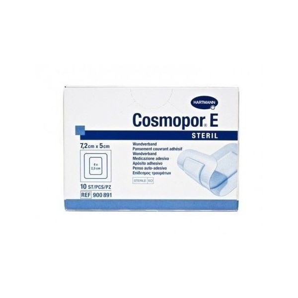 HARTMANN COSMOPOR APOSITO ESTERIL 7,2X5CM 10U