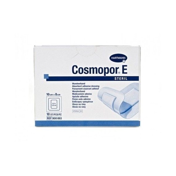 HARTMANN COSMOPOR APOSITO ESTERIL 10X8CM 10U
