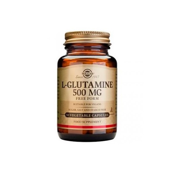 SOLGAR L-GLUTAMINA 500 MG 50CAPS