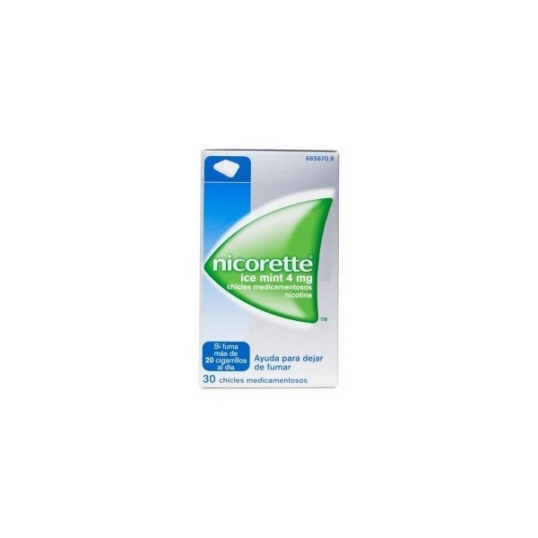 NICORETTE 4 MG 30 CHICLES