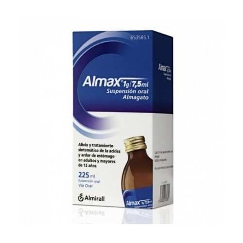 ALMAX 1 G/7.5 ML SUSPENSION ORAL 225 ML