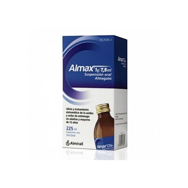 ALMAX 1 G/7.5 ML SUSPENSION ORAL 225 ML