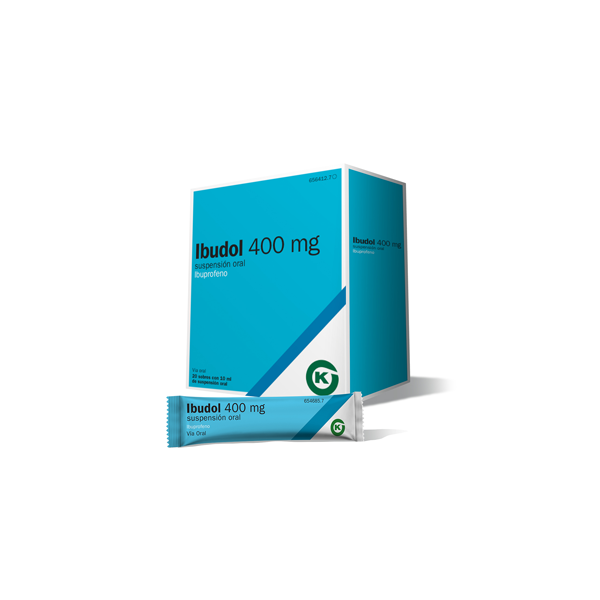 IBUDOL 400 MG 20 SOBRES SUSPENSION ORAL