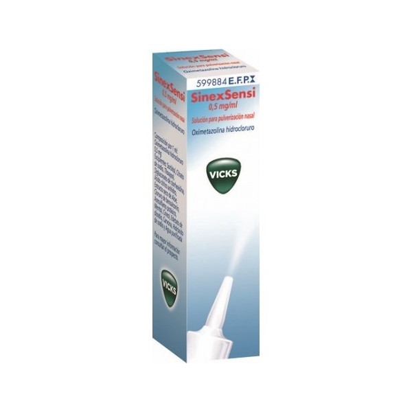VICKS SINEXSENSI 0.5 MG/ML NEBULIZADOR NASAL 15 ML . (NASALVICKS)