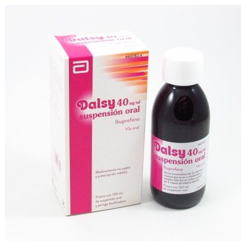 DALSY 40 MG/ML SUSPENSION ORAL 150 ML