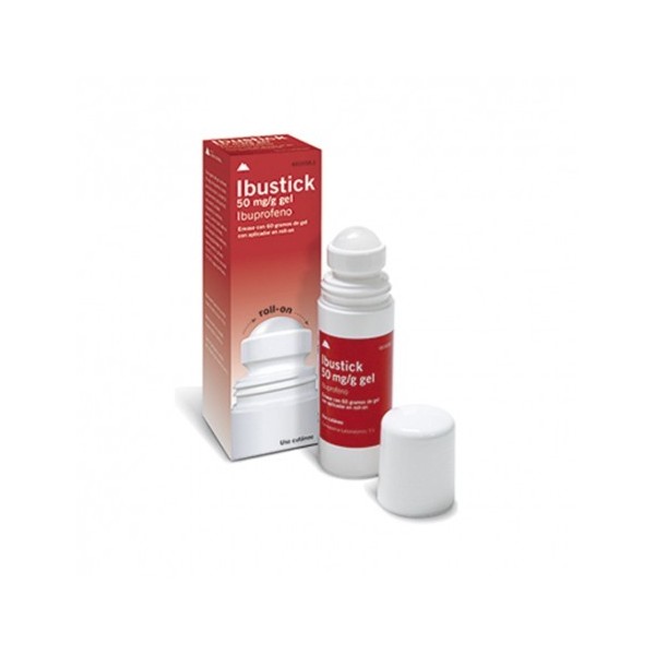 IBUSTICK 50 MG/G GEL TOPICO ROLLON 60 G