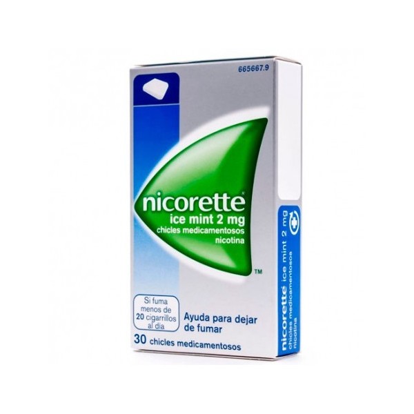 NICORETTE ICE MINT 2 MG 30 CHICLES
