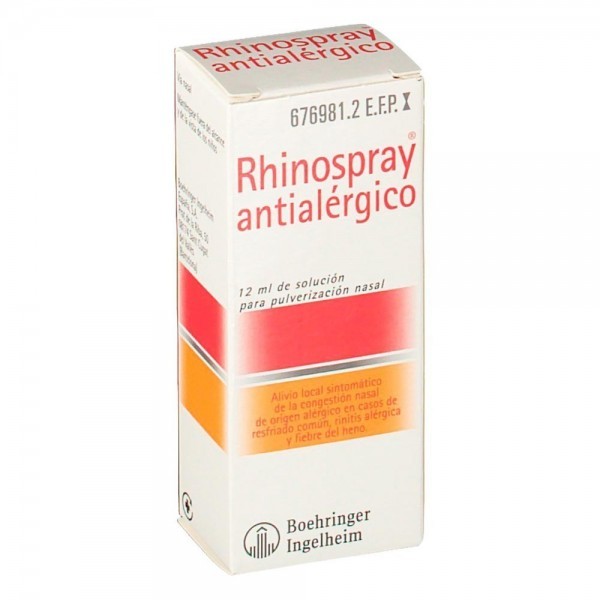RHINOSPRAY ANTIALERGICO NEBULIZADOR NASAL 12 ML