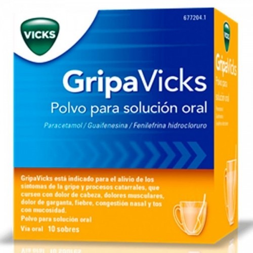 GRIPAVICKS 10 SOBRES