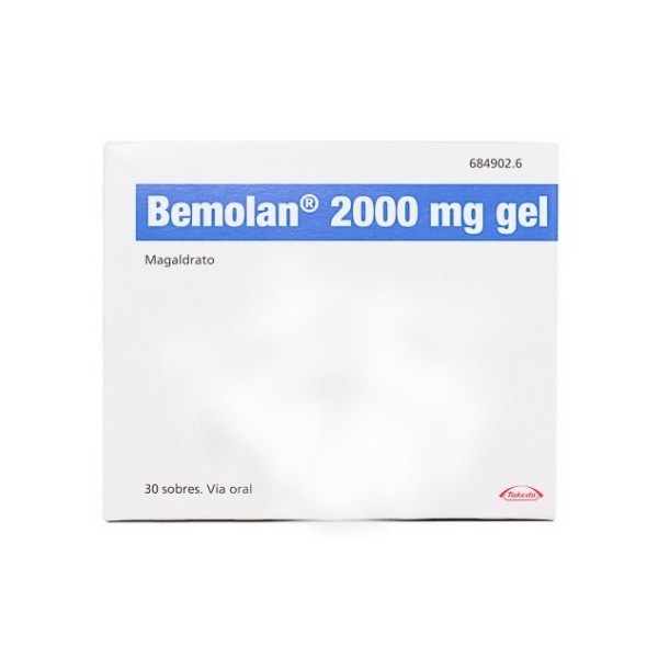 BEMOLAN 2 G GEL 30 SOBRES