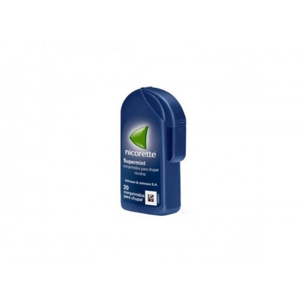 NICORETTE SUPERMINT EFG 4 MG 20 COMPRIMIDOS PARA CHUPAR