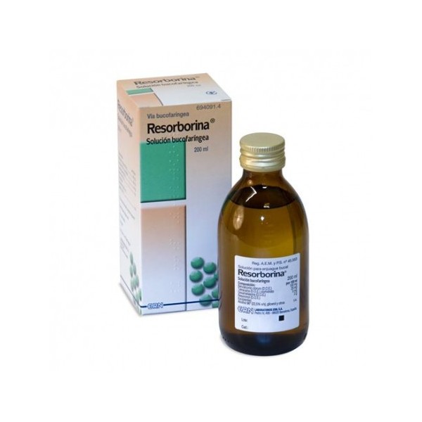 RESORBORINA SOLUCION TOPICA 200 ML