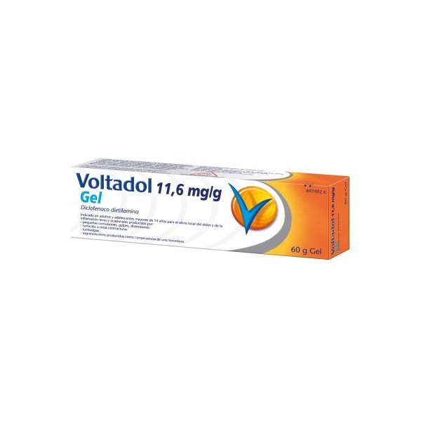 VOLTADOL 10 MG/G GEL TOPICO 60 G