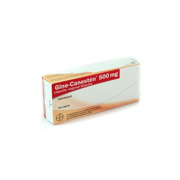 BAYER GINE CANESTEN 500MG  1 CAPSULA VAGINAL