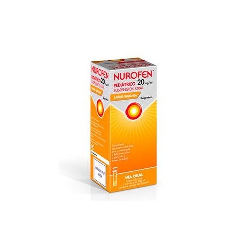 NUROFEN EFG 20 MG/ML SUSPENSION ORAL 200 ML NARANJA
