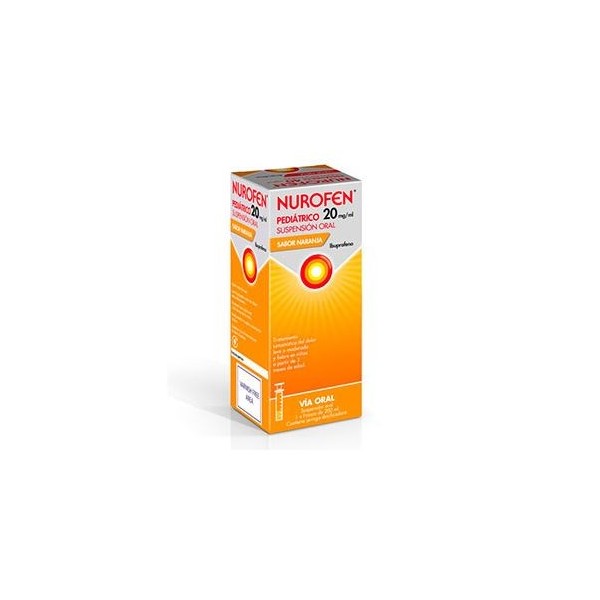 NUROFEN EFG 20 MG/ML SUSPENSION ORAL 200 ML NARANJA