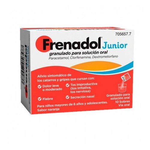 FRENADOL JUNIOR 10 SOBRES