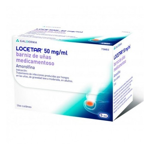 LOCETAR 50 MG/ML BARNIZ UÑAS MEDICAMENTOSO 5 ML