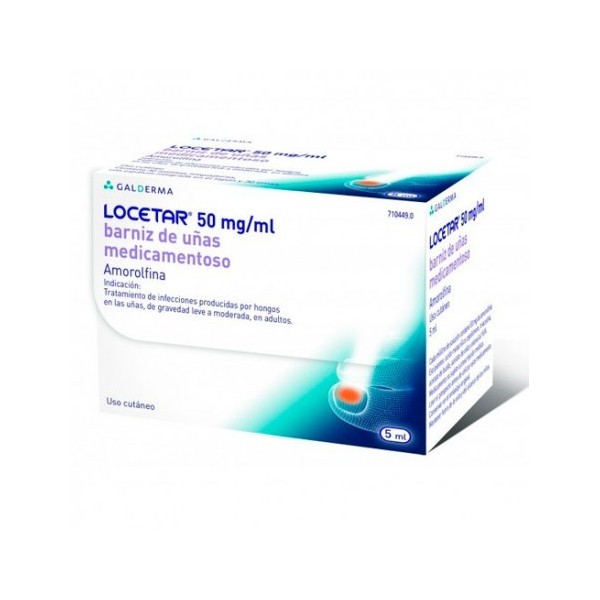 LOCETAR 50 MG/ML BARNIZ UÑAS MEDICAMENTOSO 5 ML