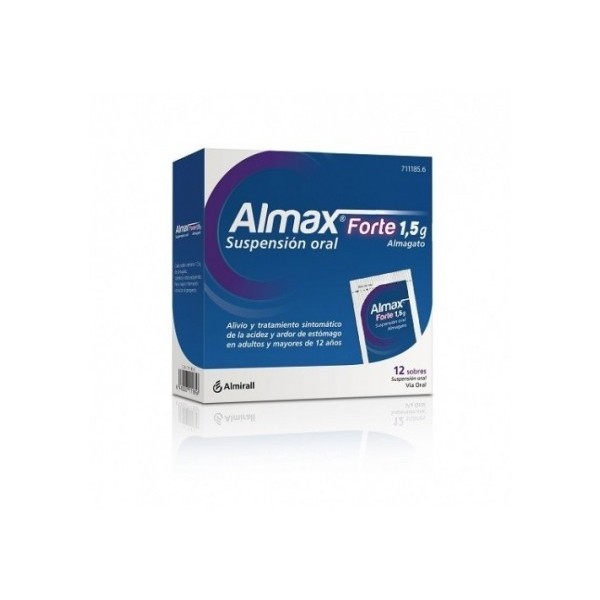ALMAX FORTE 1.5 G 12 SOBRES SUSPENSION ORAL