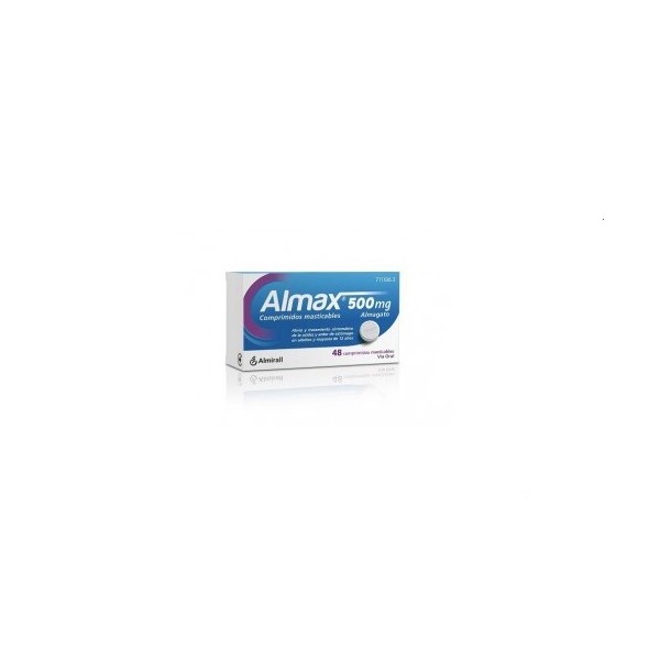 ALMAX 500MG 48 COMP MASTICABLES