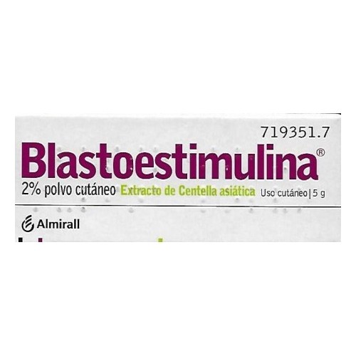 BLASTOESTIMULINA 20 MG/G POLVO TOPICO 5 G