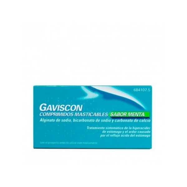 GAVISCON 24 COMP MASTICABLES MENTA (BLISTER)