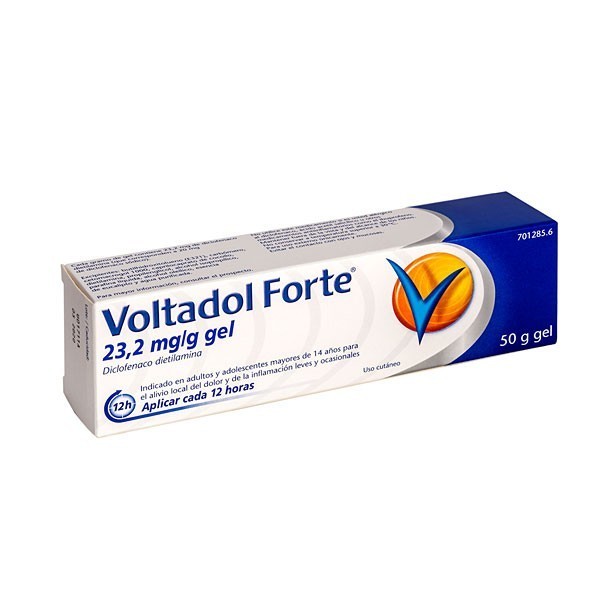 VOLTADOL FORTE 23.2 MG/G GEL TOPICO 100 G