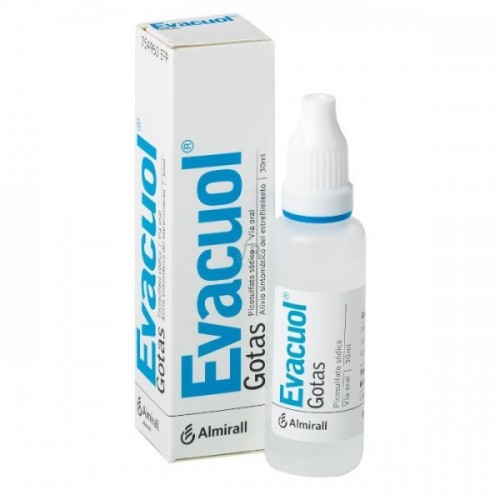 EVACUOL 7.5 MG/ML GOTAS ORALES SOLUCION 30 ML