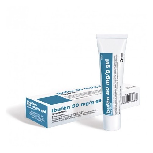IBUFEN TOPICO 50 MG/G GEL TOPICO 50 G