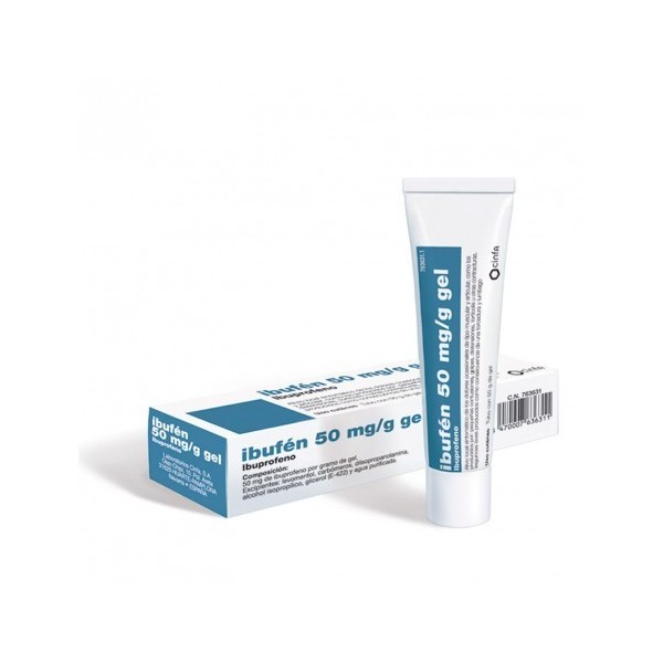 IBUFEN TOPICO 50 MG/G GEL TOPICO 50 G