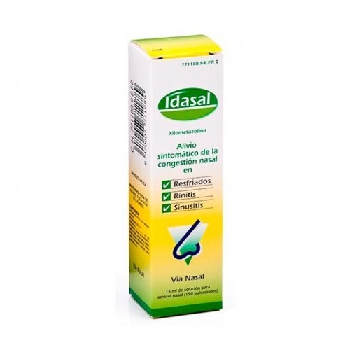 IDASAL 1 MG/ML NEBULIZADOR NASAL 15 ML