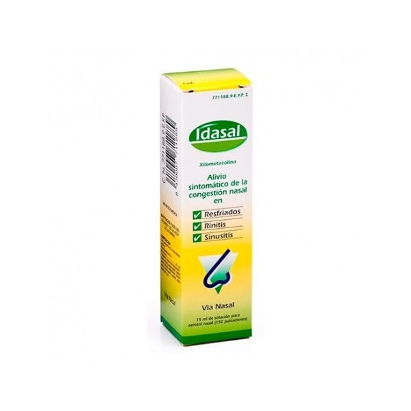 IDASAL 1 MG/ML NEBULIZADOR NASAL 15 ML
