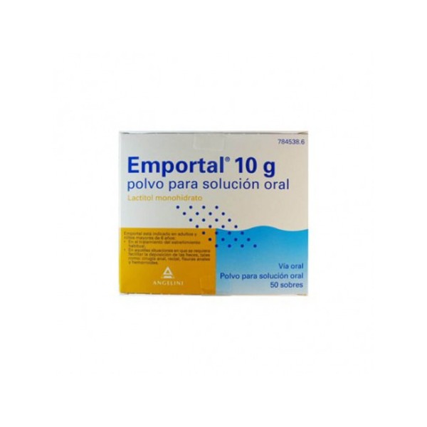 EMPORTAL 10 G 50 SOBRES POLVO SOLUCION ORAL