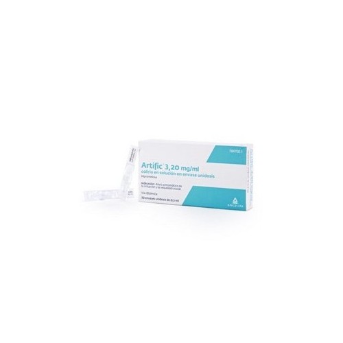 ARTIFIC 3.2 MG/ML COLIRIO 30 MONODOSIS SOLUCION 0.5 ML
